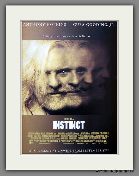 Instinct. 1999 Original Advert (ref AD54955)