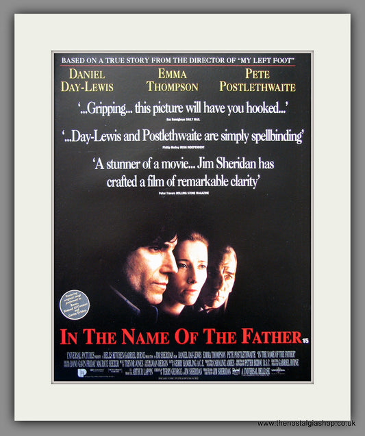 In The Name Of The Father. 1993 Original Advert (ref AD54959)