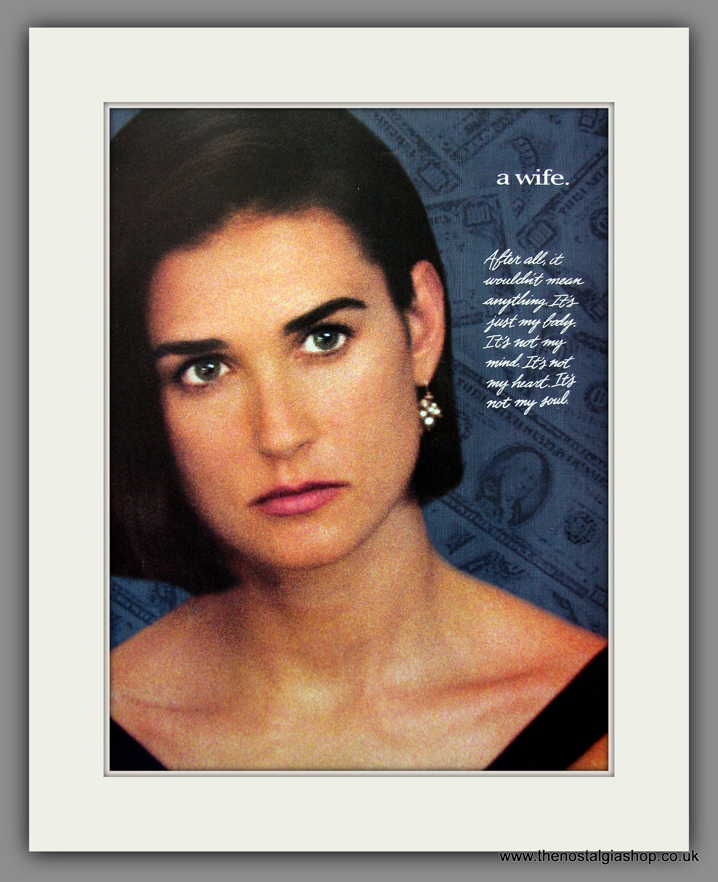 Indecent Proposal. 1993  Set of 3 Original Adverts (ref AD54997)