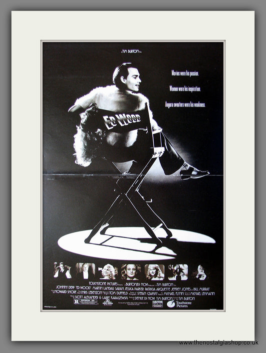 Ed Wood. 1994 Classic Original Advert (ref AD54994)