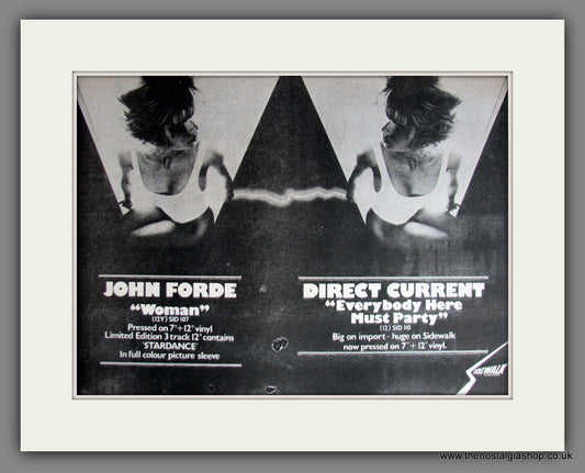 John Forde. Woman. Original Advert 1979 (ref AD12291)