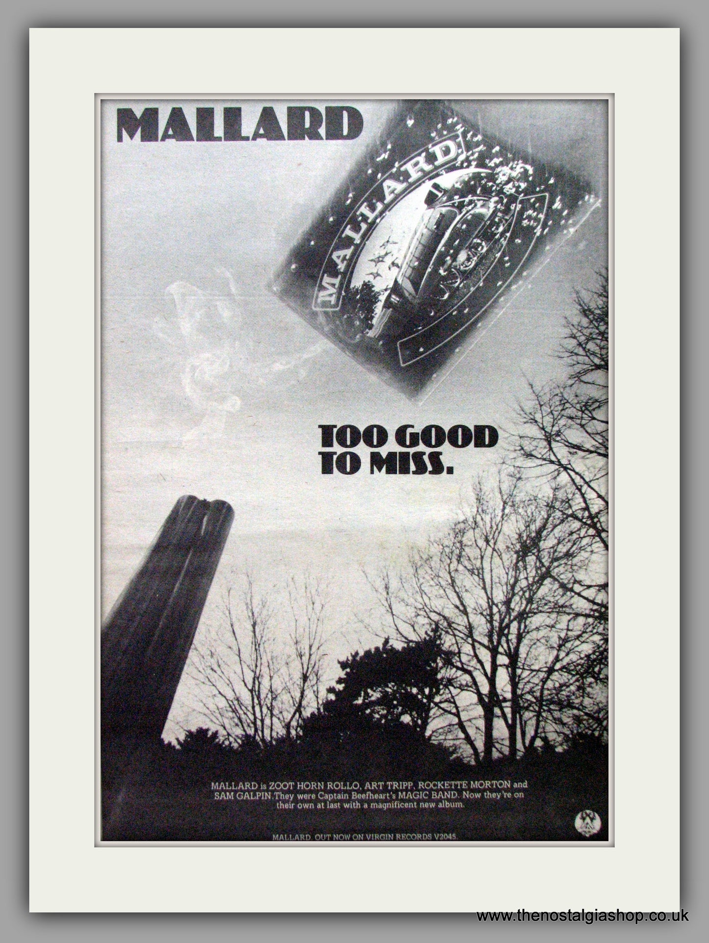 Mallard. Too Good To Miss. Vintage Advert 1976 (ref AD9638)