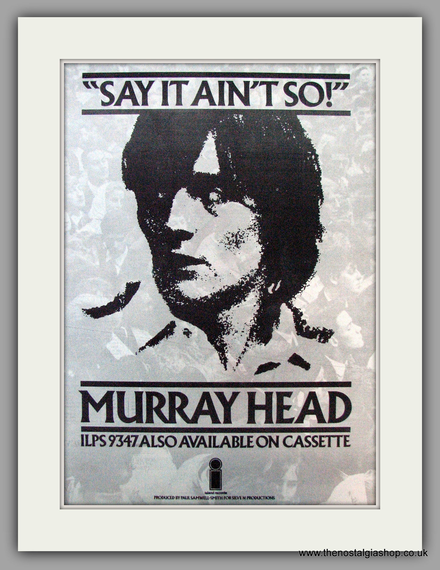 Murray Head. Say It Ain't So. Vintage Advert 1976 (ref AD9684)
