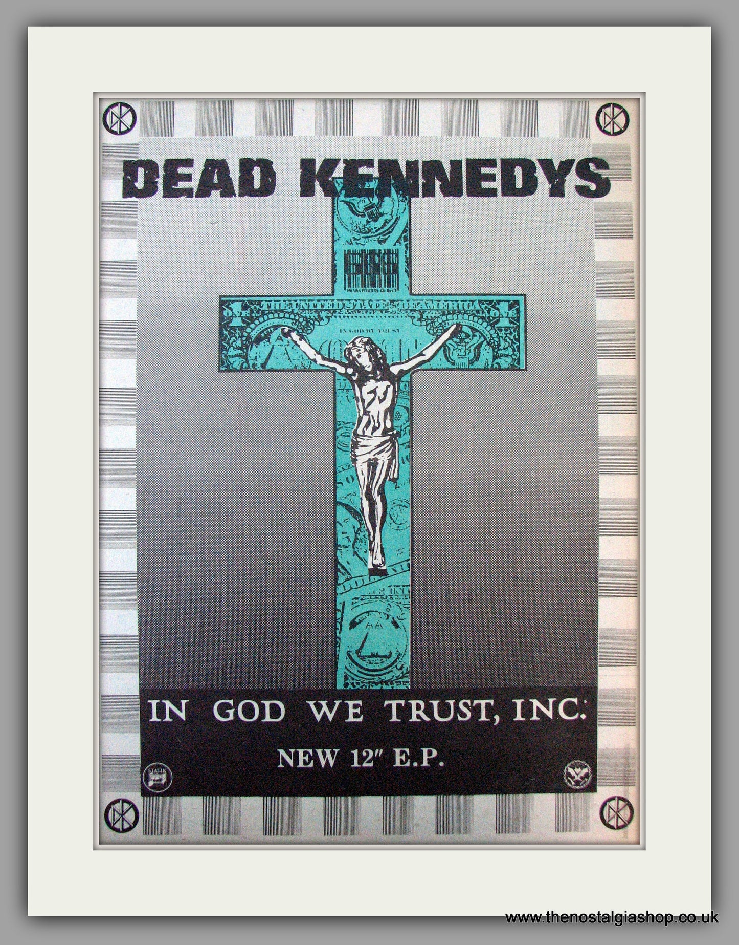 Dead Kennedys. In God We Trust, Inc.. Vintage Advert 1981 (ref AD9693)