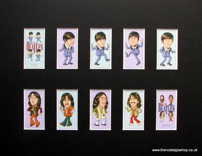 Beatles (The). Mounted Card Set