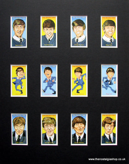 Beatles (The). Mounted Card Set