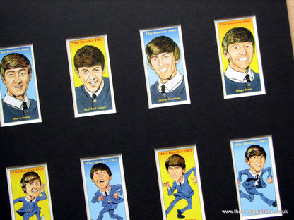 Beatles (The). Mounted Card Set