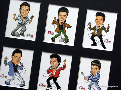 Elvis Presley. Mounted Card Set