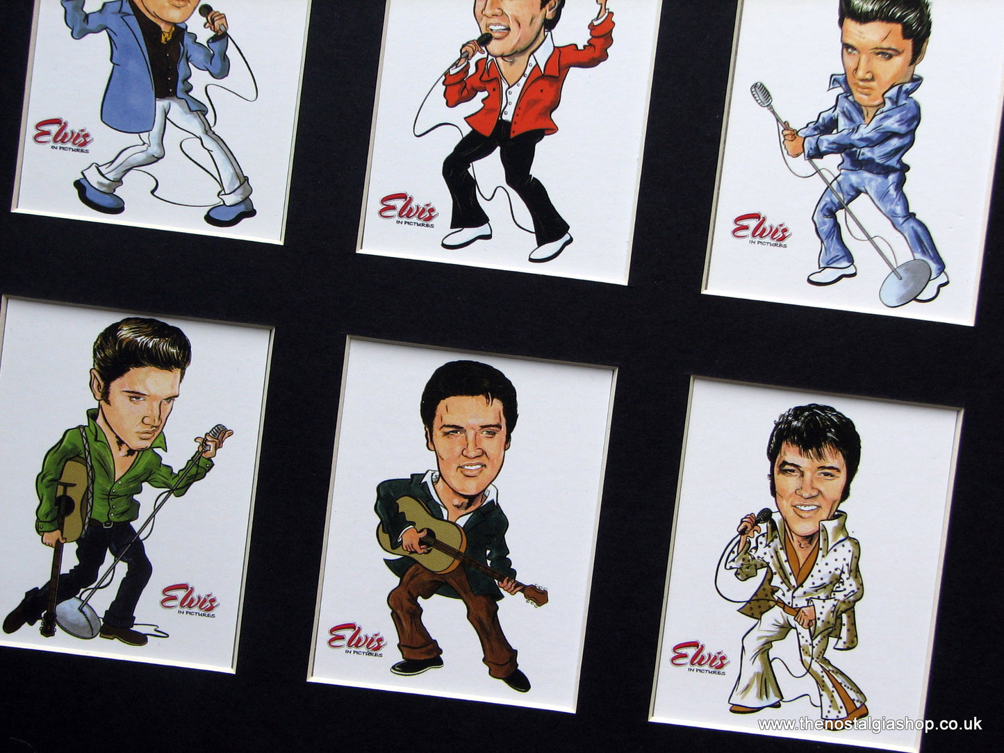 Elvis Presley. Mounted Card Set