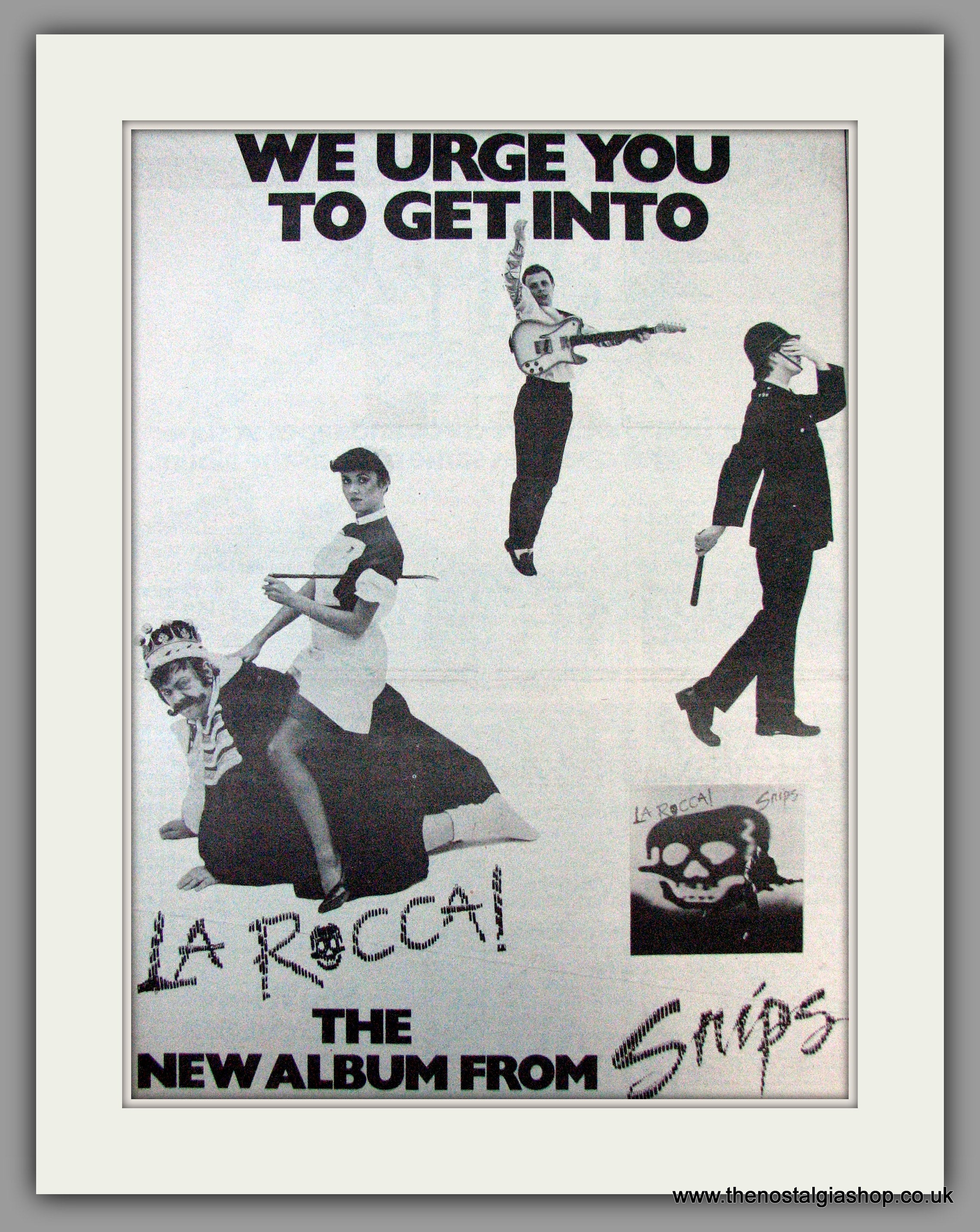 Snips. La Rocca. Vintage Advert 1981 (ref AD56274) – The Nostalgia Shop