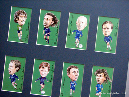 Chelsea Legends. Football Card Set