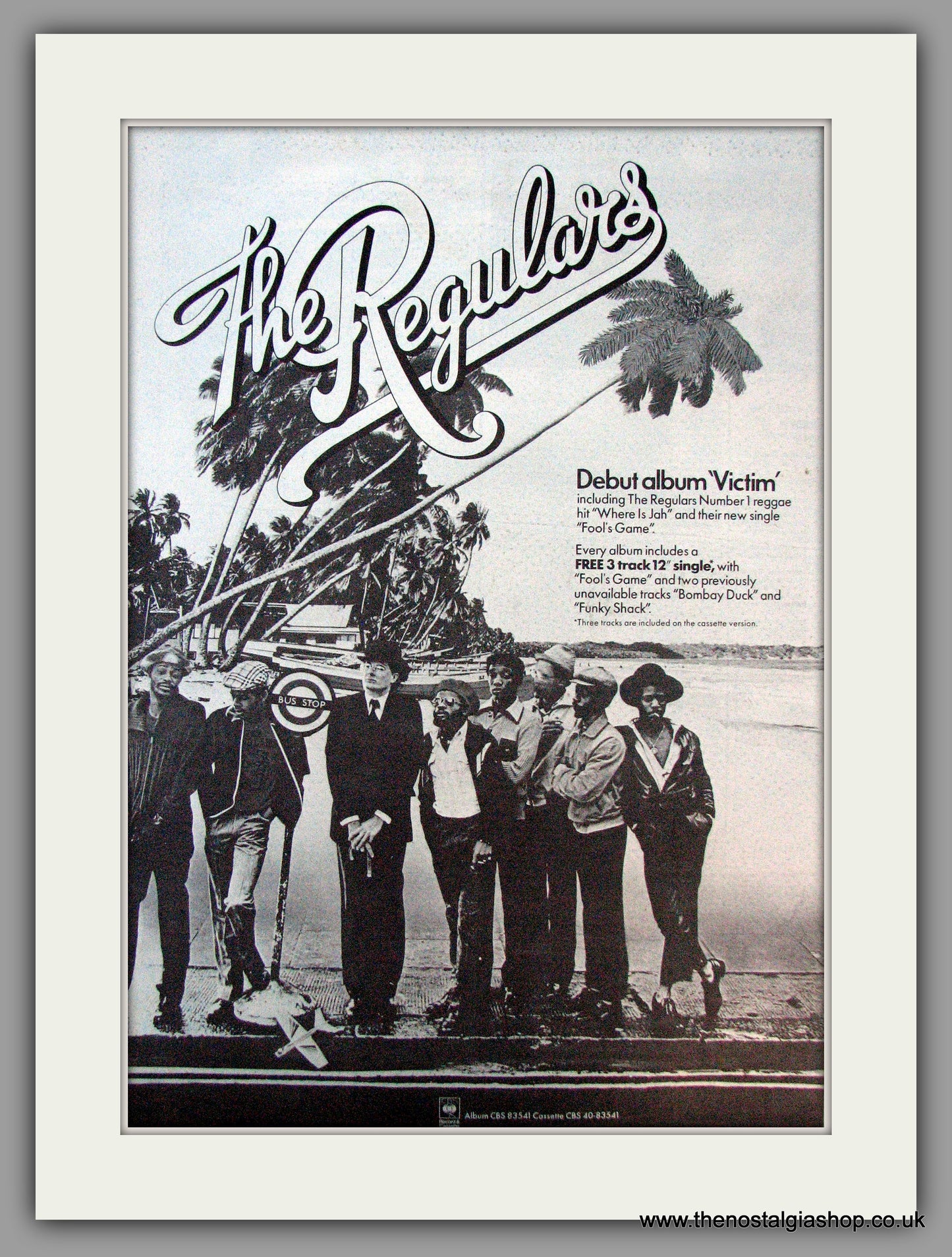 Regulars (The) Victim. Vintage Advert 1979 (ref AD9896)