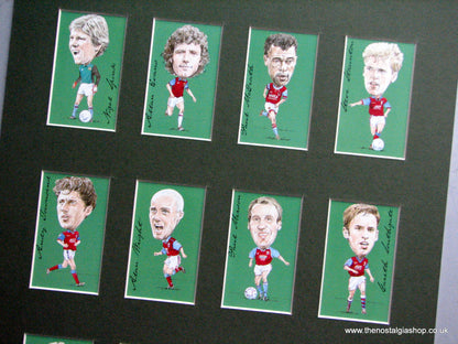 Aston Villa Legends. Football Card Set