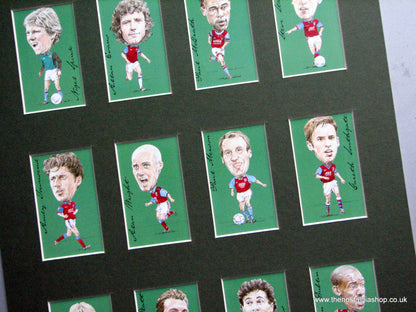 Aston Villa Legends. Football Card Set