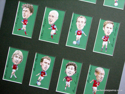 Aston Villa Legends. Football Card Set