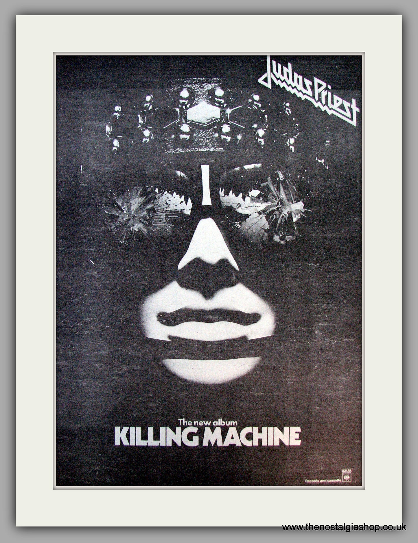 Judas Priest. Killing Machine. Vintage Advert 1978 (ref AD9909)
