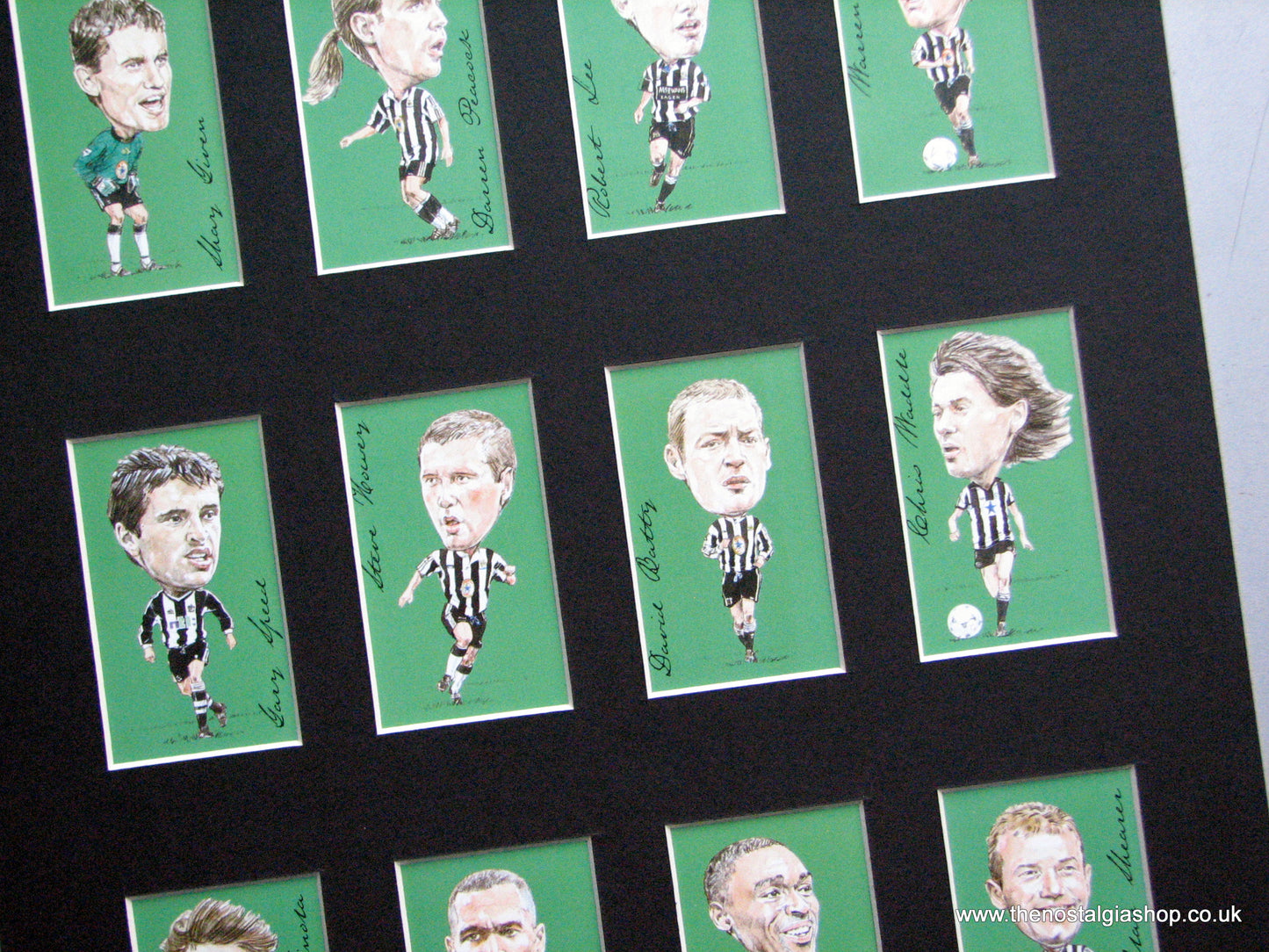 Newcastle United Legends. Football Card Set