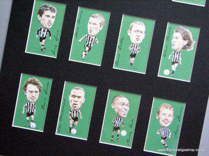 Newcastle United Legends. Football Card Set