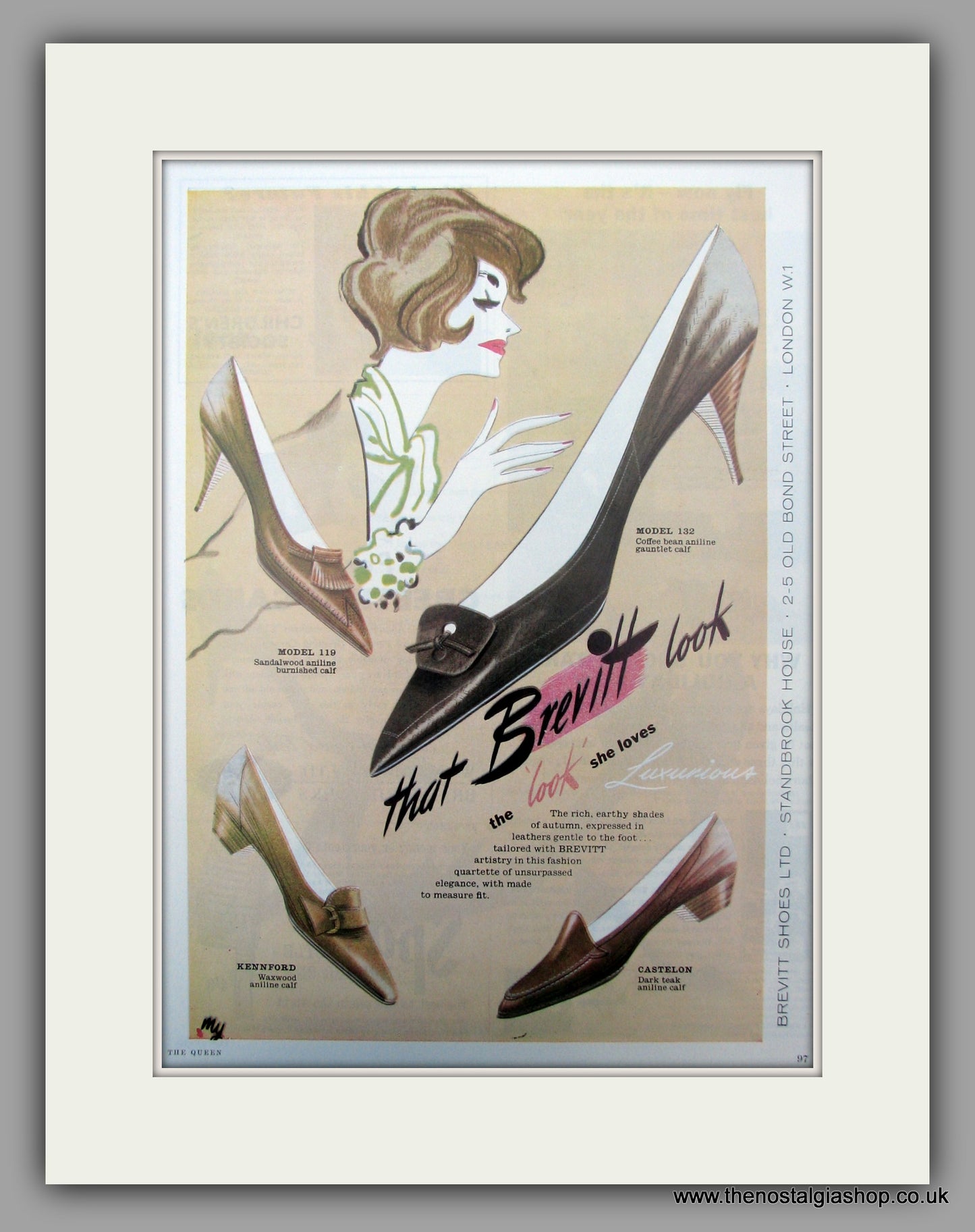 Brevitt Shoes.  Original advert 1960 (ref AD10055)