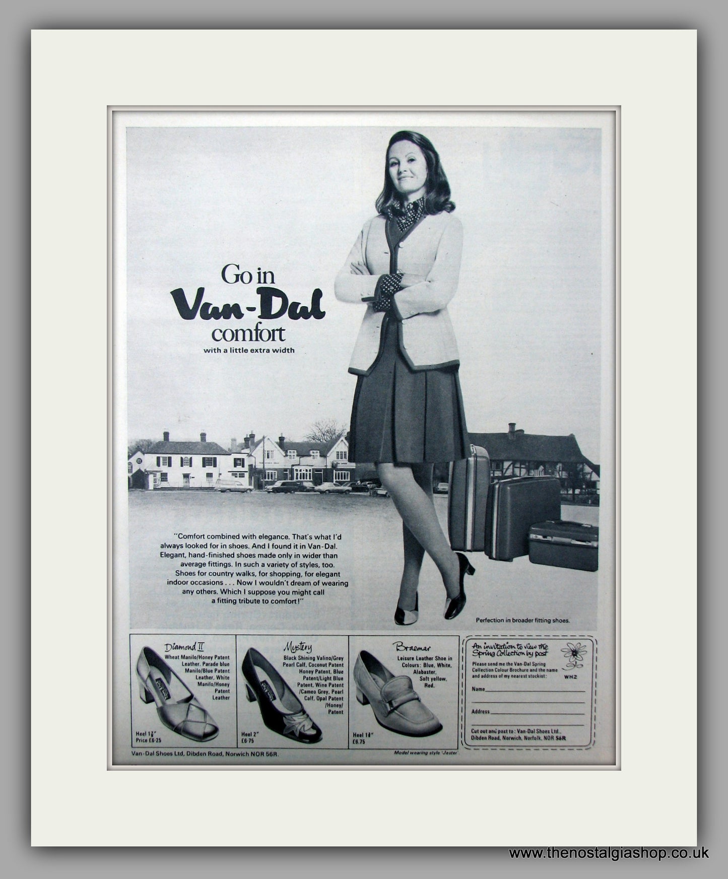 Val-Dal Shoes.  Original advert 1973 (ref AD10072)
