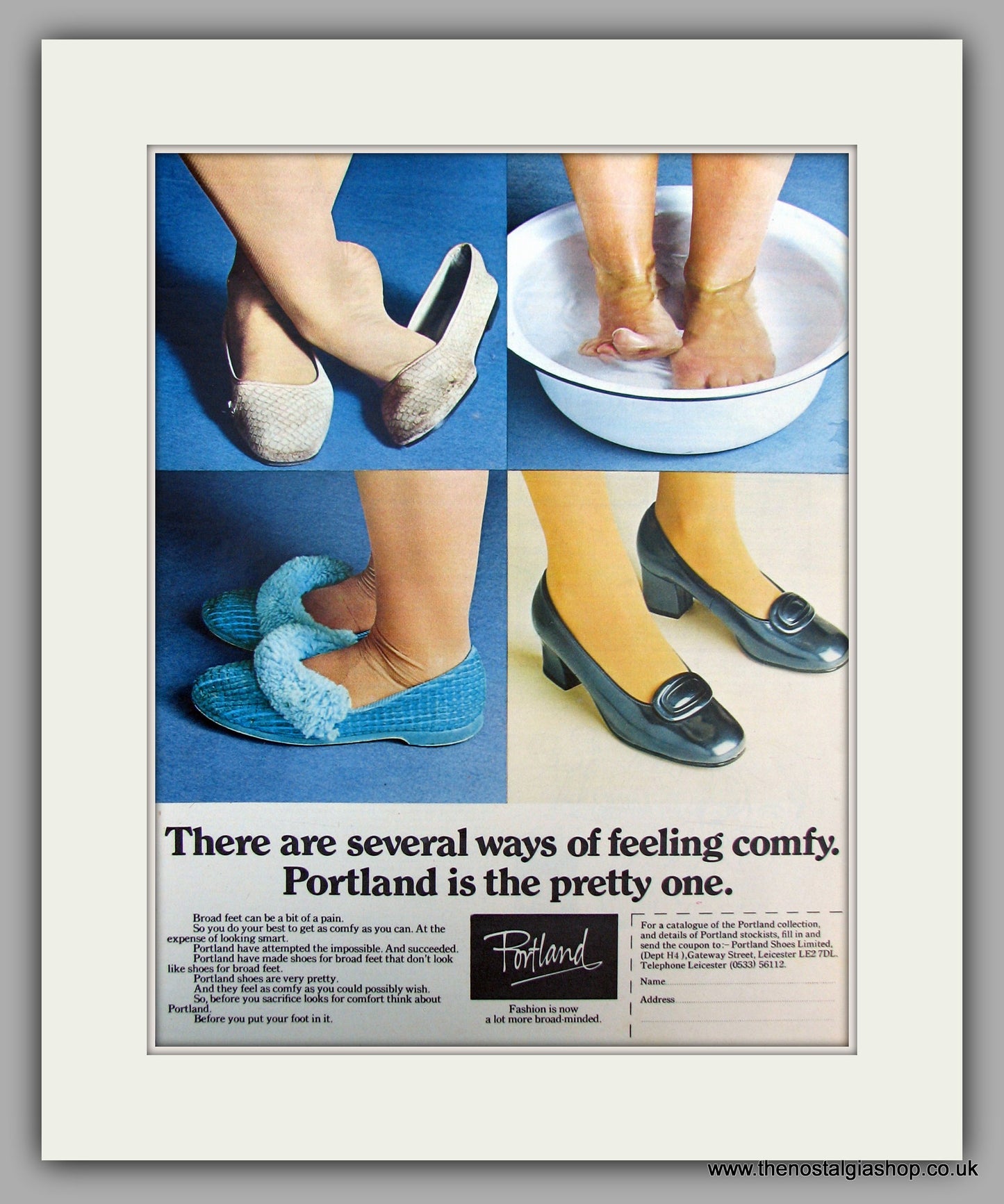 Portland Shoes.  Original advert 1973 (ref AD10097)