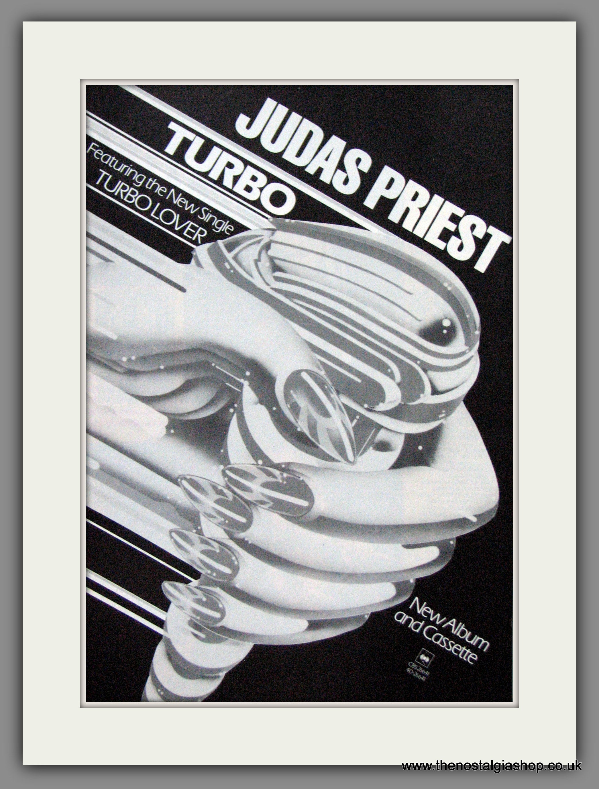 Judas Priest. Turbo. 1986 Original Advert (ref AD55017) – The