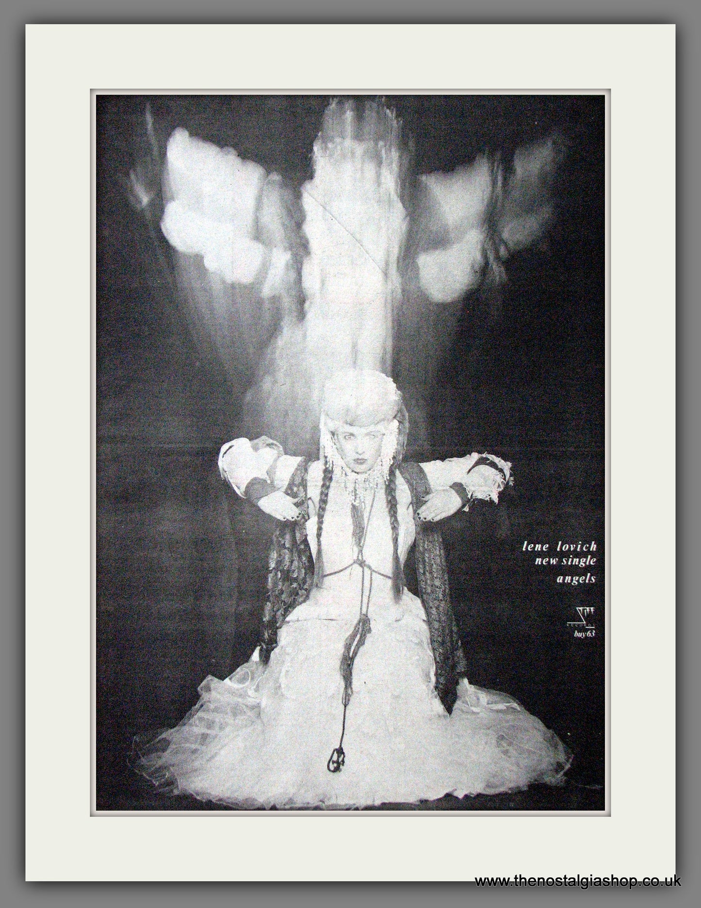 Lene Lovich Angels. Original Advert 1980 (ref AD12622)