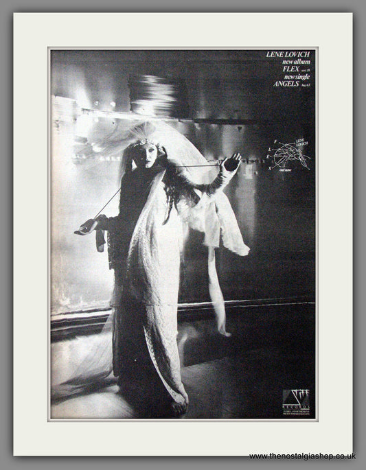 Lene Lovich Flex. Original Advert 1980 (ref AD12623)