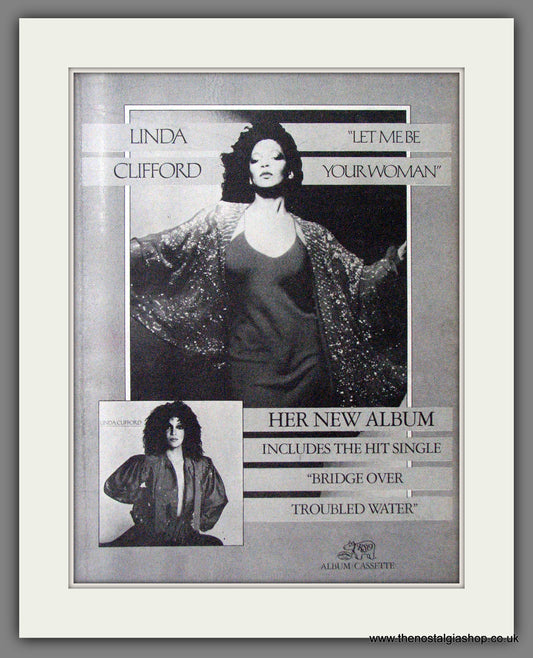 Linda Clifford Let Me Be your Woman. Original Advert 1979 (ref AD12660)