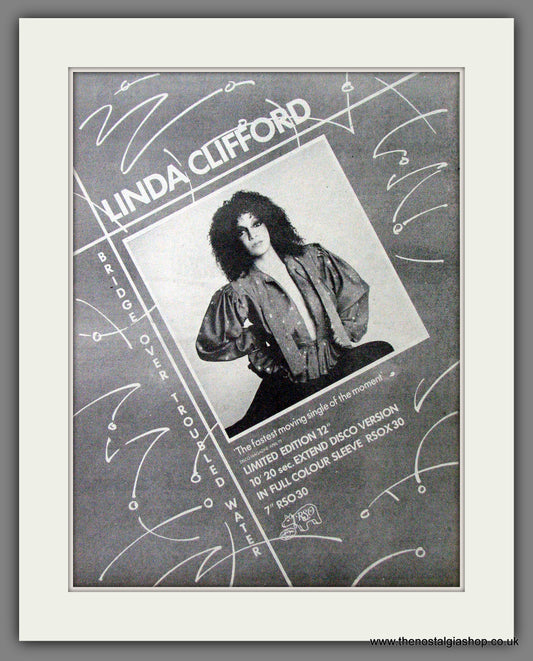Linda Clifford Bridge Over Troubled Water. Original Advert 1979 (ref AD12661)