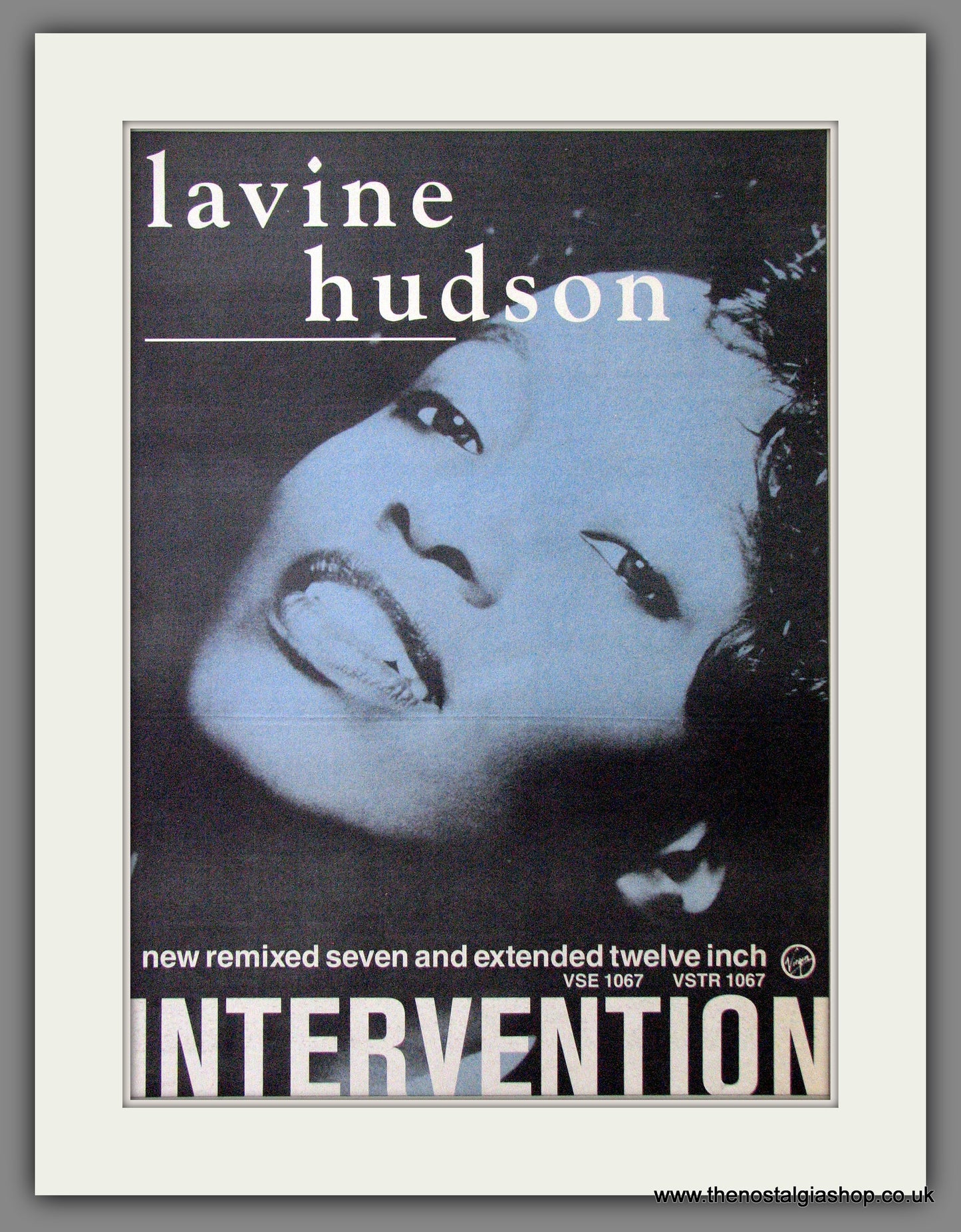Lavine Hudson Intervention. Original Advert 1988 (ref AD12681)