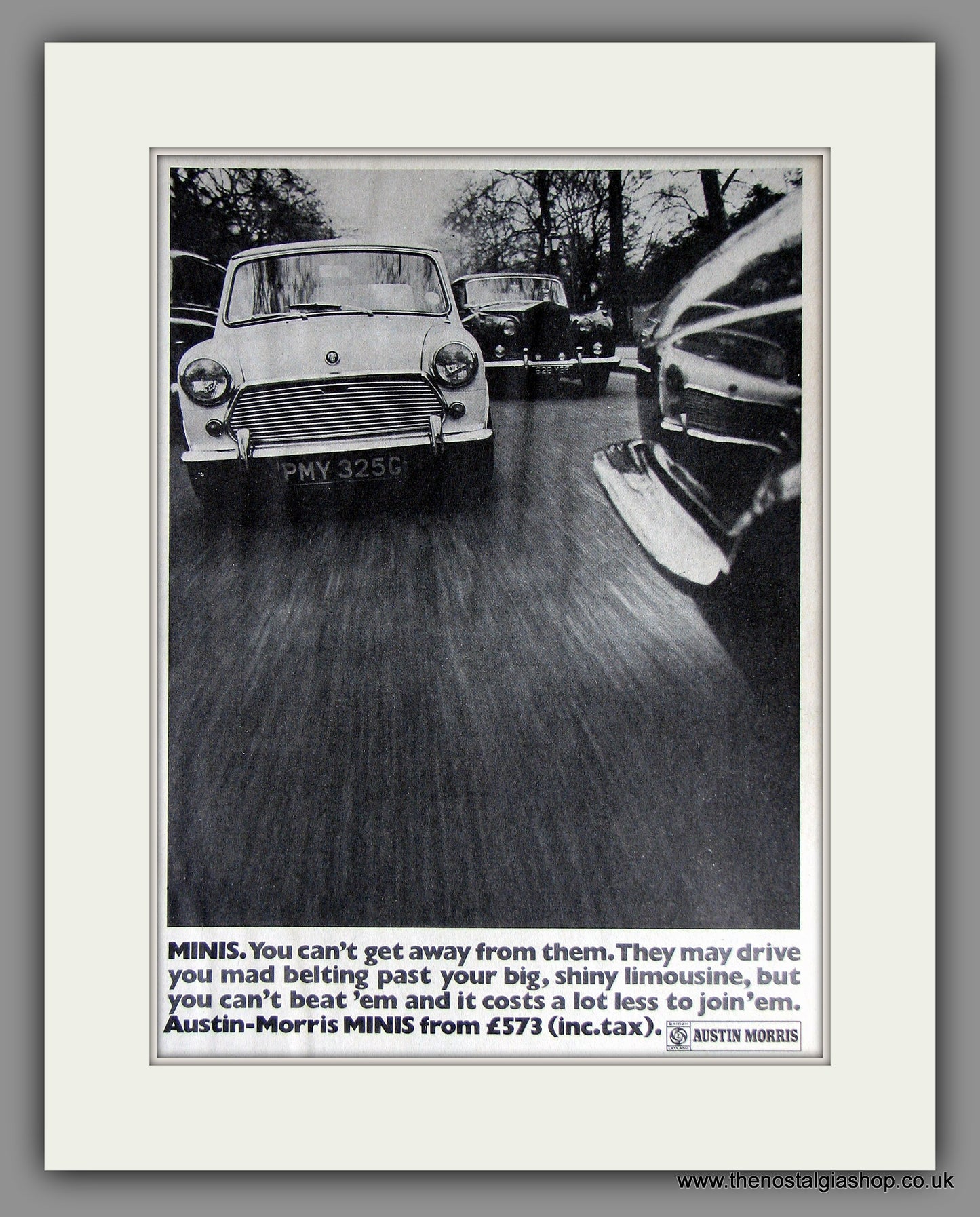 Mini Austin Morris 1969. Original Vintage Advert (ref AD7848)