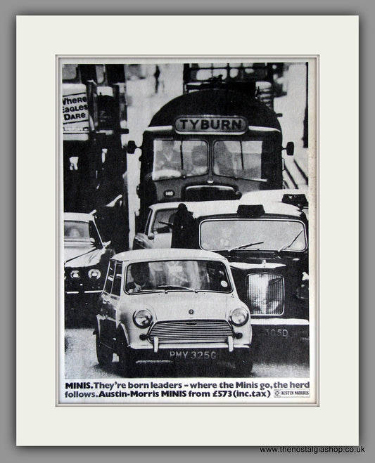 Mini-Austin  1969. Original Vintage Advert (ref AD7856)