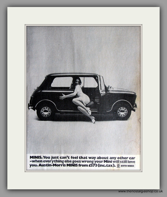 Minis  1969. Original Vintage Advert (ref AD7857)
