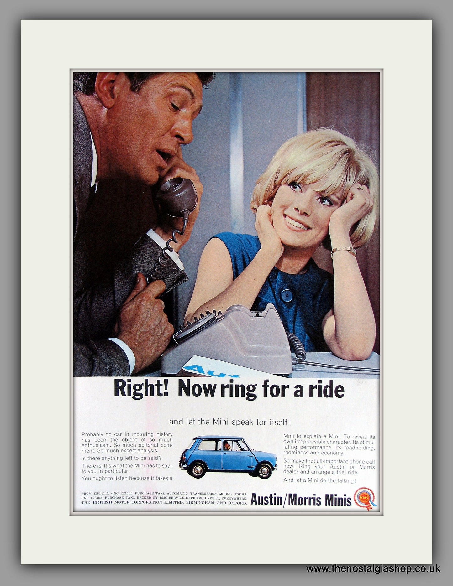 Mini Austin /Morris 1976. Original Vintage Advert (ref AD7873)