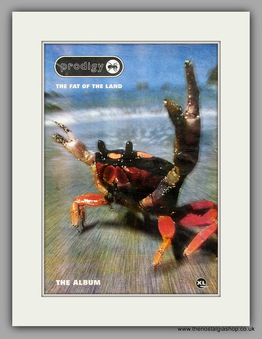 Prodigy, The Fat Of The Land. Original Vintage Advert 1997 (ref AD10304)