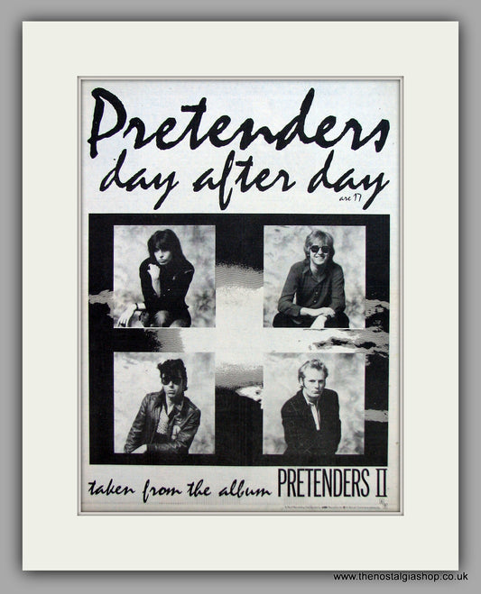 Pretenders(The) - Day after Day.  Original Vintage Advert 1981 (ref AD10528)