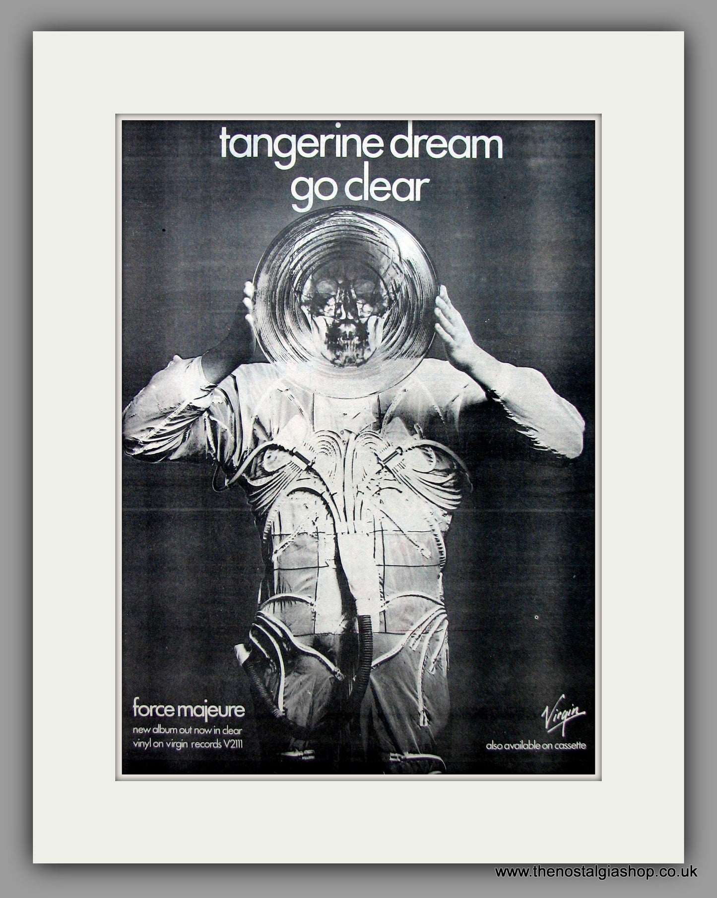 Tangerine Dream-Go Clear.  Original Vintage Advert 1979 (ref AD10552)