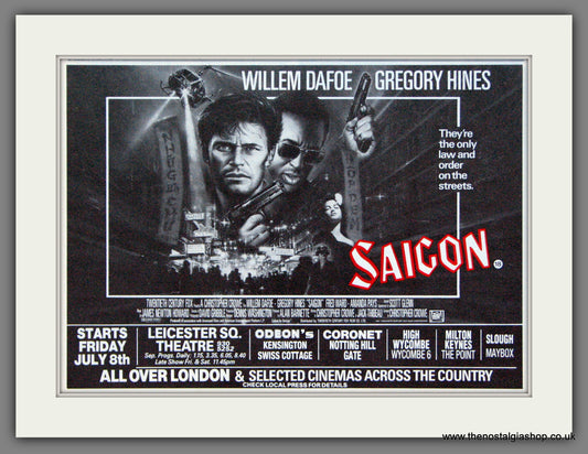 Saigon. Original Advert 1988 (ref AD55180)