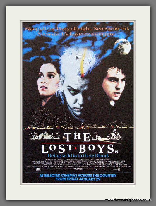 Lost Boys (The). Original Advert 1988 (ref AD55183)