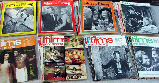 Films And Filming Magazines. Job Lot. 1960's. 45 issues. (MC112)