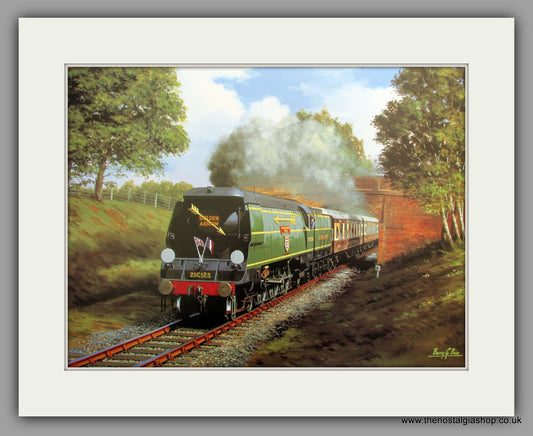 Golden Arrow Blackmoor Vale, Mounted Railway print (ref N2)