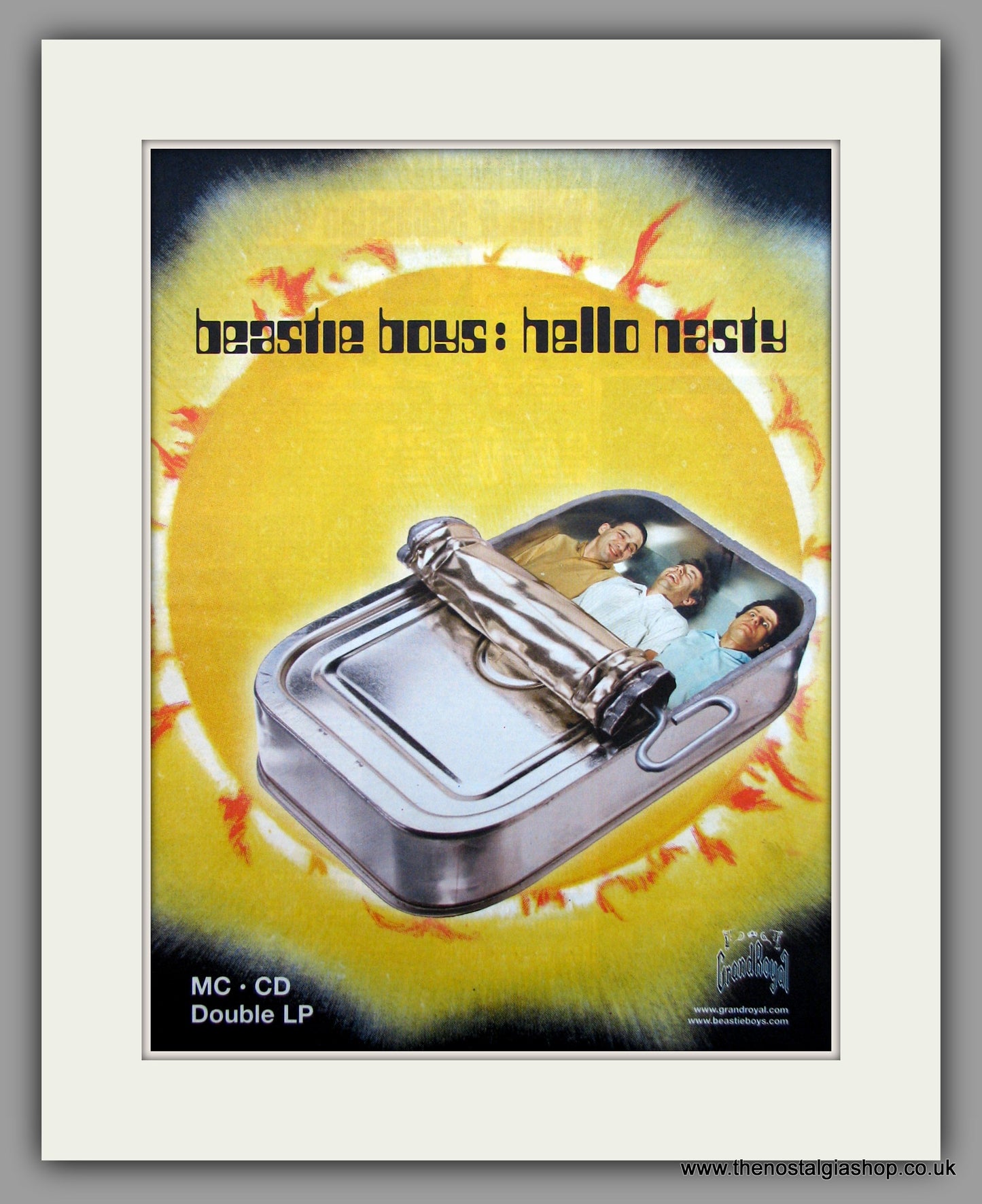 Beastie Boys-Hello Nasty.  Original Vintage Advert 1998 (ref AD10602))