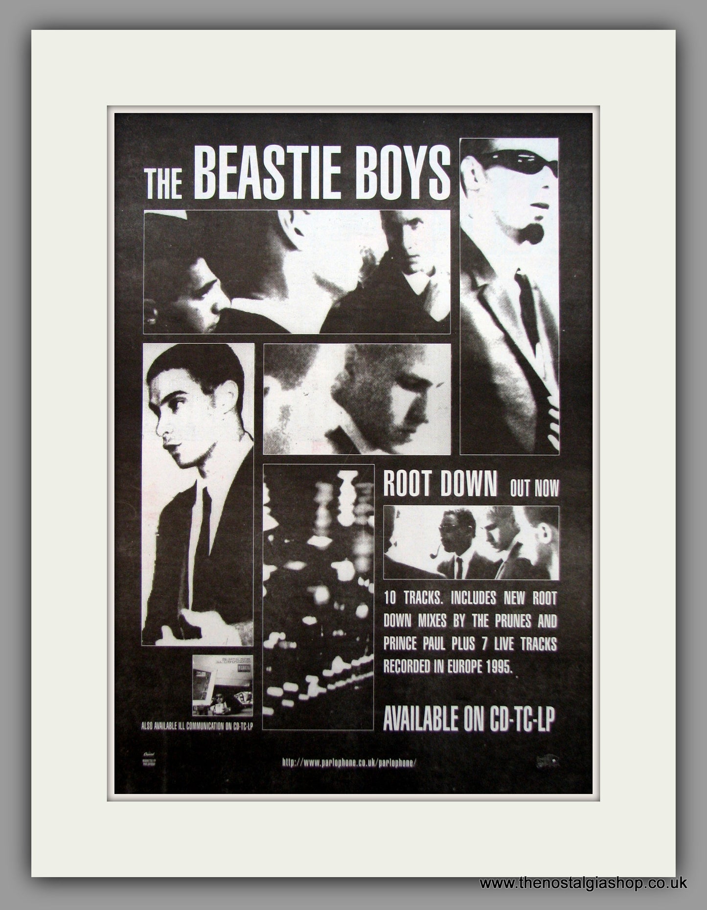 Beastie Boys(The)-Root Down.  Original Vintage Advert 1995 (ref AD10606)