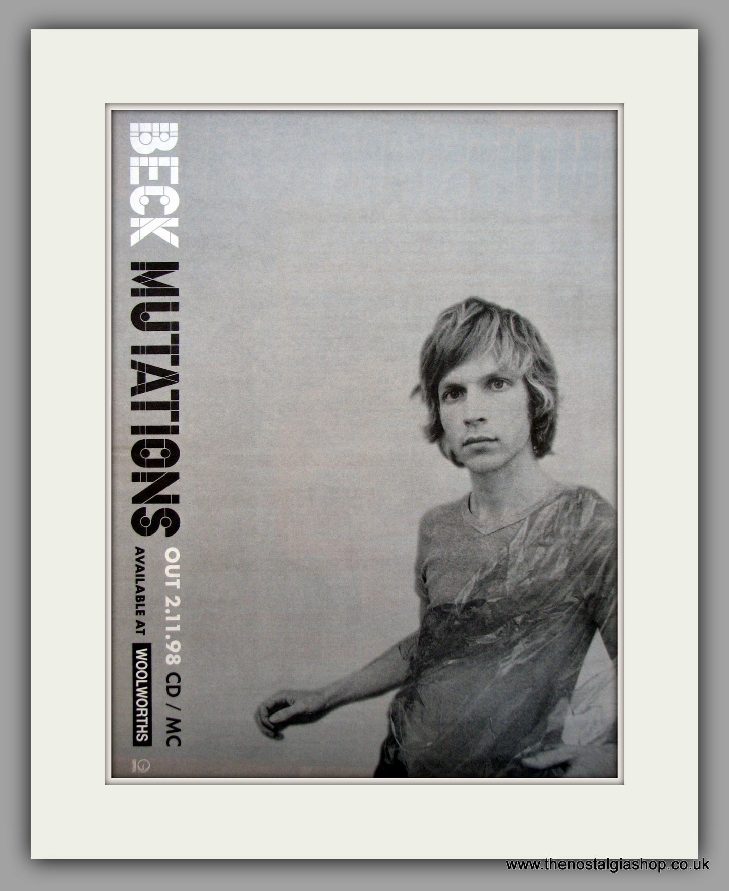 Beck-Mutations. Original Vintage Advert 1998 (ref AD10638)