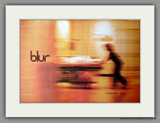 Blur-The New Album. Original Vintage Advert 1997 (ref AD10648)