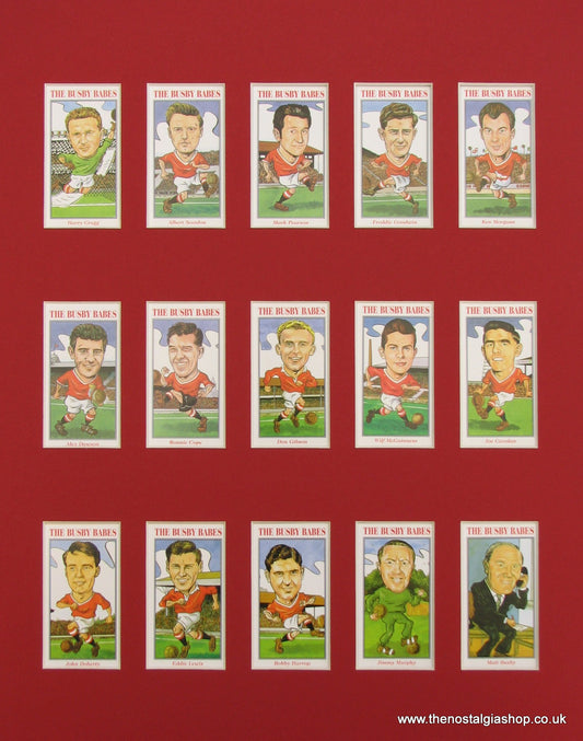 Manchester United, The Busby Babes Football Card Set