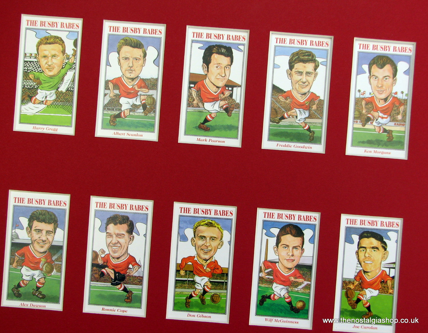 Manchester United, The Busby Babes Football Card Set