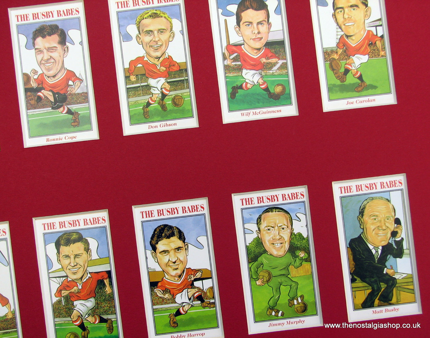 Manchester United, The Busby Babes Football Card Set