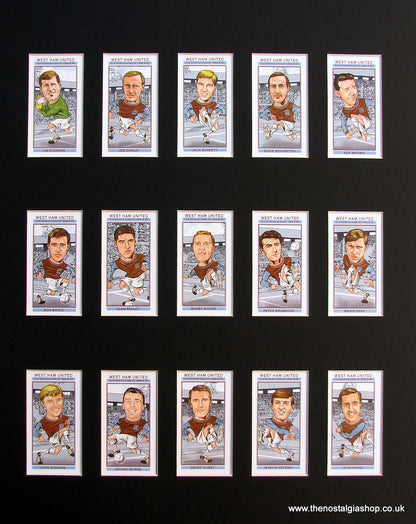 West Ham United Cup Winners 1964 - 65 Football Card Set
